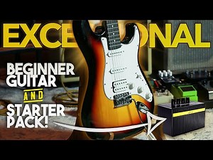 Donner DST-100 An incredible guitar and starter pack for $170