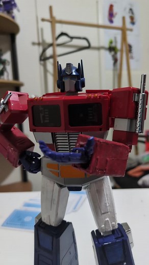 feeling a little silly #jazz #optimus prime #figtok #transformers