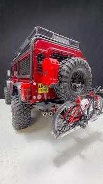 Custom RC Bike Rack for the Trx4 #rc #custom #build #upgrade #car #offroad