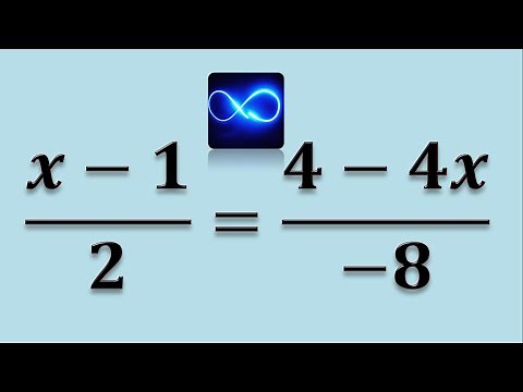 19. Equations division: infinite solutions