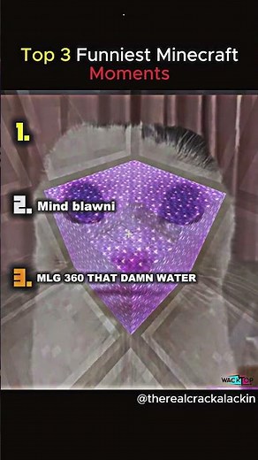 Top 3 Funniest Minecraft Moments #1 🤣