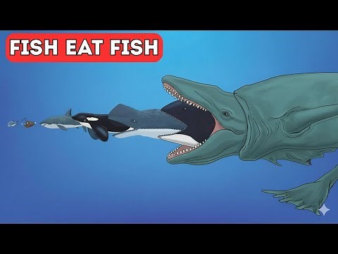 BLOOP vs SEA EATER | FISH EAT FISH – The Deadliest Sea Monsters Ever!