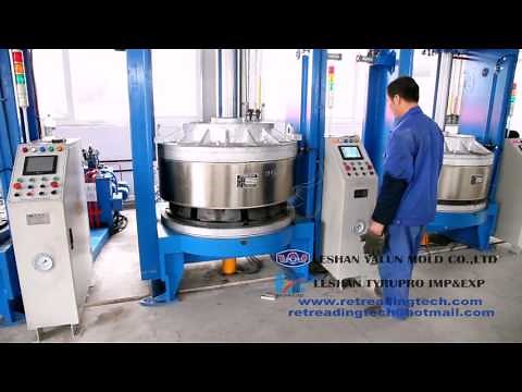 Conical segment mold curing press ZS Series for tire retreading/remolding