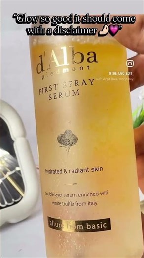 Dalba serum is girls bestfriend #shortsfeed #ugc #youtube #youtubeshorts #skincareroutine #dalba