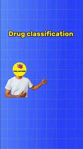 Drug Classification Tricks 💡 | Pharmacology drug Classification | #education #biology