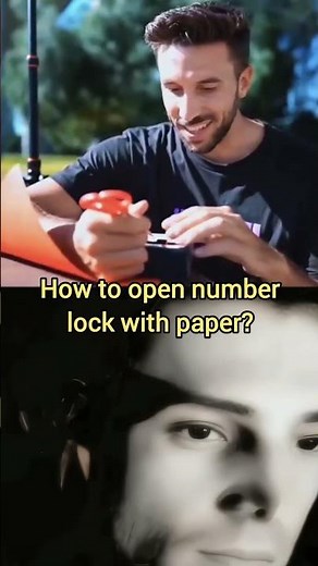 how to open number lock using paper #explained #fact #space