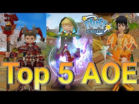 Top 5 AOE classes in Flyff Universe Ranking!