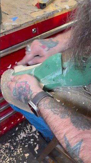 How to make a cowboy boot from the beginning.