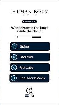 Do You Know Your Body? 🧠 Human Body Quiz | Test Your Brain #Shorts #quiz