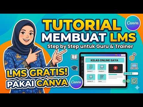 Tutorial Membuat LMS Gratis Pakai Canva (Step by Step untuk Guru & Trainer)