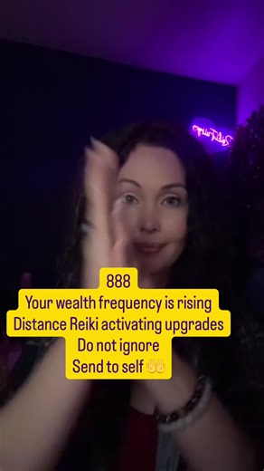 Step into abundance mode and raise your vibration. ✨ This quick intention moment focuses on the 888 energy frequency — often associated with prosperity, balance, and infinite #888 #WealthMindset #AbundanceEnergy #ManifestYourLife #LawOfAttraction #PositiveVibesOnly #FutureSelf #MoneyEnergy #SpiritualGrowth