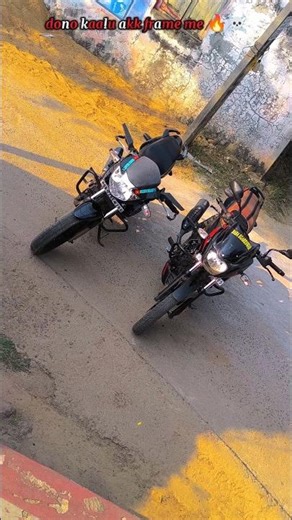 Dono kaalu Akk Frame Me#bajaj #pulsar #apache #pulsar150 #shorts #trending