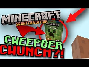 I Put CREEPER CRUNCH into Minecraft Scratch Edition