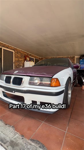 Part 17 of my e36 shell swap!