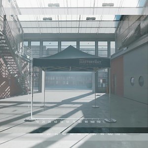 》Strong and Wind-Resistant Gazebos 《 Tested in the wind tunnel: We’ve put our folding gazebos to the test, because we wanted to know how hard-wearing they are. Under the supervision of the renowned engineering company Maffeis Engineering S.p.A. different sizes and models of our tents have been tested. The result shows that our 3x3 m folding gazebo with 84 kg weight per tent leg and fastened by guy ropes remains stable at up to 100 km/h in the wind tunnel. This wind resistance is unique, since st