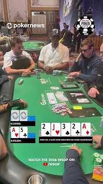 WSOP 2026 | Will Givens Puts On Maximum Pressure