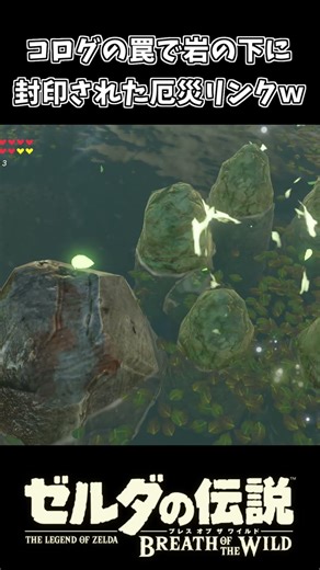 Calamity Link gets sealed away while trying to summon a Korok LOL [The Legend of Zelda: Breath of...