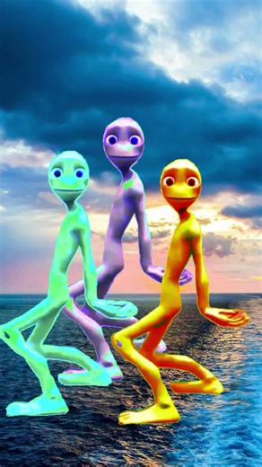 Funny Alien Dance Dametu Cosita Dance Part (100)