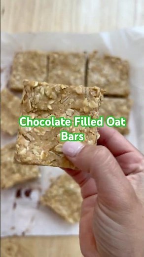 Chocolate Filled Oat Bars