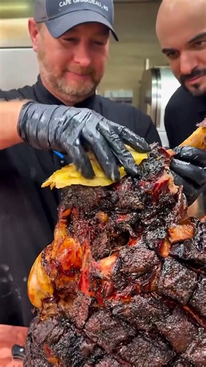 Third Wave - Burgers, BBQ on Instagram: "Whole slow-smoked cow leg anyone?"