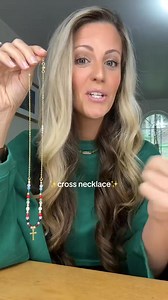 Carry a little piece of faith wherever you go ✝️✨ with this stunning beaded cross necklace—more than just jewelry, it's a daily reminder of hope, strength, and divine protection. Perfect for uplifting your spirit and adding a meaningful touch to your style. Wear it proudly and let your faith shine! 🌟🎁 | Rockwaved2