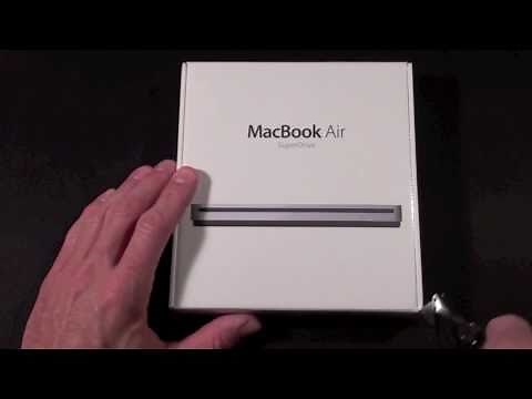 Apple MacBook Air SuperDrive: Unboxing and Demo