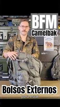 TECHNICAL REVIEW: The Camelbak BFM pocket layout 🎒🛡️ #vunit #militaria #survival