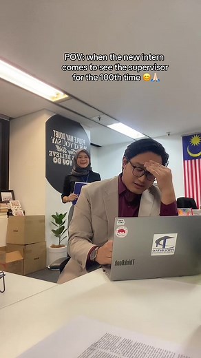 POV: When the New Intern Keeps Asking the Supervisor for the 100th Time