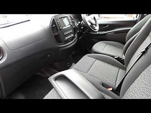 How To Fit Genuine Mercedes Benz Vito W447 Passenger Seat Storage Panel | Bench Seat 2022 Model MB3