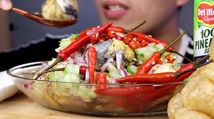 ASMR Highlights| Super Spicy Balut | Asmr Mukbang | Vivas Malimban Page