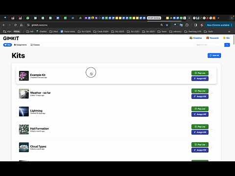 How to Share a Gimkit with your Teacher