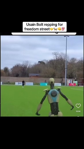 Humanoid Robot Showcases Freedom on the Sports Field