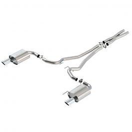 Borla Cat-Back Exhaust System 2-1/2" S-Type Stainless Steel With 4 Polished Tips Mustang GT 2015-2017