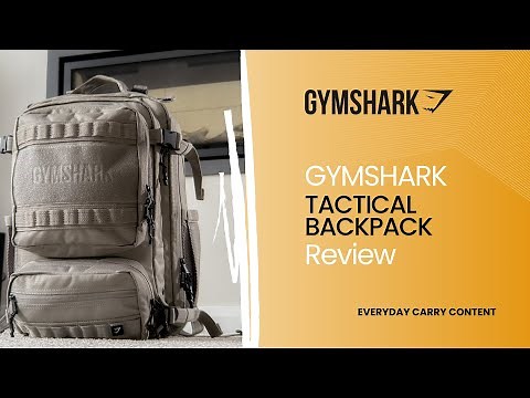 Gymshark Tactical Backpack REVIEW - SURVIVE With Gymshark's BEST Backpack of 2024, Mission READY!