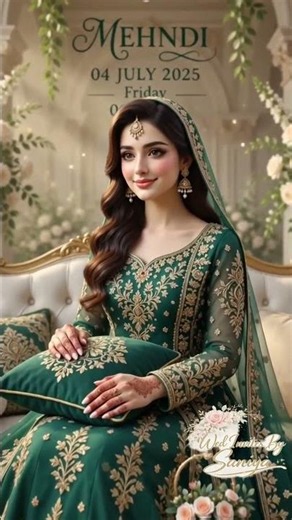 Beautiful Islamic Wedding Invitation Video 2026 | Luxury Muslim Wedding Invite