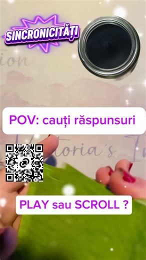 🎥 POV: cauți răspunsuri 💛 ești pe calea ta? AI început să faci parte din menirea ta? să vedem ce-ți transmit cărțile… PLAY sau SCROLL ? Nu uita să vizitezi și site-ul oficial: tarotolog . ro — 🔮 Rămâi aproape pentru mai multe etalări intuitive ⏳Nu uita importanța de a fi prezent în aici și acum! 🙏Multumesc, pentru timpul acordat, rabdare si astept sa imi scrii in comentarii si in privat. #tarot #tarotonline #victoriasinterpretations #viralvideo #reels 💥 Disclaimer legal 💥 : ‼️ Acest canal 