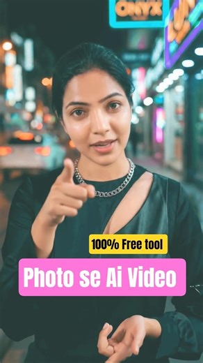 Photo se Bolne wali AI Video banaye! 🤯 (100% FREE Tool) #Shorts