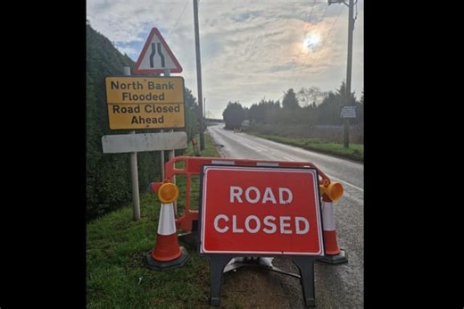 Two flood alerts in place in and around Peterborough but rain forecast to ease this week