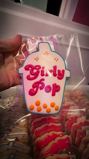 Listennnn, the Girly Pop x Doozers collab is borderline illegal. Literal perfection in a big, jumbo sugar cookie 🤌✨ BRB omw to wait in line for grand opening 🏃‍♀️🏃‍♀️ …and yes, they taste as good as they look 🤤 #girlypop #marquettemichigan #sugarcookiesoftiktok #customcookies #cookieartist