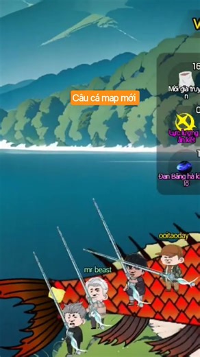 câu cá map mới