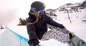 Olympic Gold Medalist, X Games champ and full time slope shredder Hannah Teter gets us seriously inspired—watch her take on the halfpipe while wearing our #LONGWEARLIFEPROOF Collection: http://bbrwn.co/1EIw691 | Bobbi Brown Cosmetics