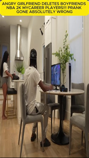 #ANGRY GIRLFRIEND DELETES BOYFRIENDS NBA 2K MYCAREE