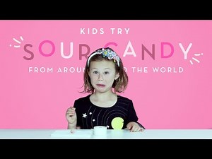 Kids Try Sour Candy from Around the World | Kids Try | HiHo Kids
