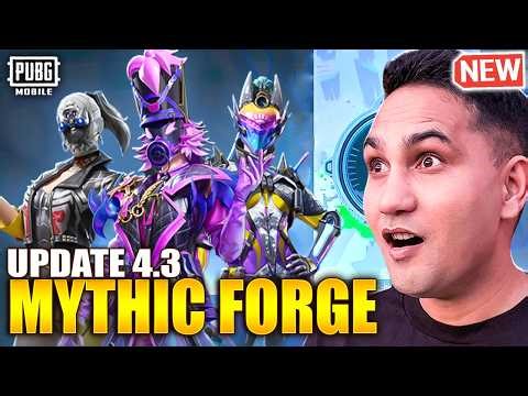 New Mythic Forge Crate Opening | 4.3 Update Mythic Forge | PUBG Mobile | BGMI
