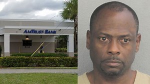 FBI: Miami Gardens man faces federal charge for Deerfield Beach bank robbery