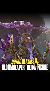 21K views · 137 reactions | Descend into a dangerous arena to take on our first Raid Boss: Bloomreaper the Invincible, available now for free for all players. ☠️ This towering creep poses the ultimate challenge to any Vault Hunter, pushing your build and skills to the max. The new timed challenge system means the faster you take it down, the better the loot. Good luck, Vault Hunters! | Gearbox | Facebook