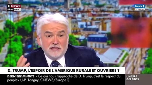 Election de Donald Trump - La colère de Pascal Praud contre France Inter et le journaliste Patrick Cohen : "Ce sont des usurpateurs. Ils sont mangés par leur idéologie et ne comprennent rien à rien" - Regardez