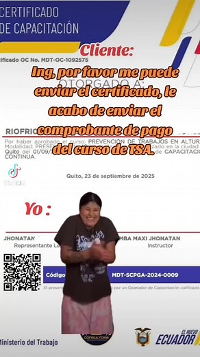 Cursos de Trabajo Seguro en Altura más información la 0999943230 #sso #sst #ssconsultora #jhonatansimbamaxi #seguridadysaludeneltrabajo♻️44 #ecuador #trabajosenaltura #siso # | S&S CONSULTORA | Facebook