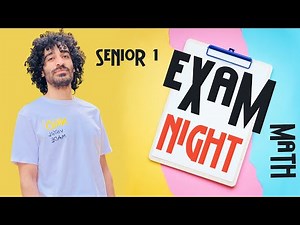 Exam night in math | geometry | senior 1 | مستر محمد خضر