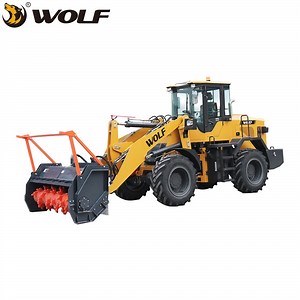 [Hot Item] Wolf China Skid/Tractor/Loader Forestry Mulcher on Wheel Loader
